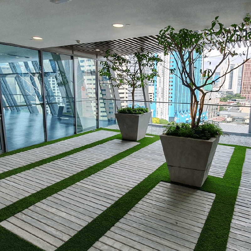Artificial-grass-indoor-office