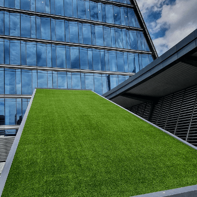 Rooftop artificial grass